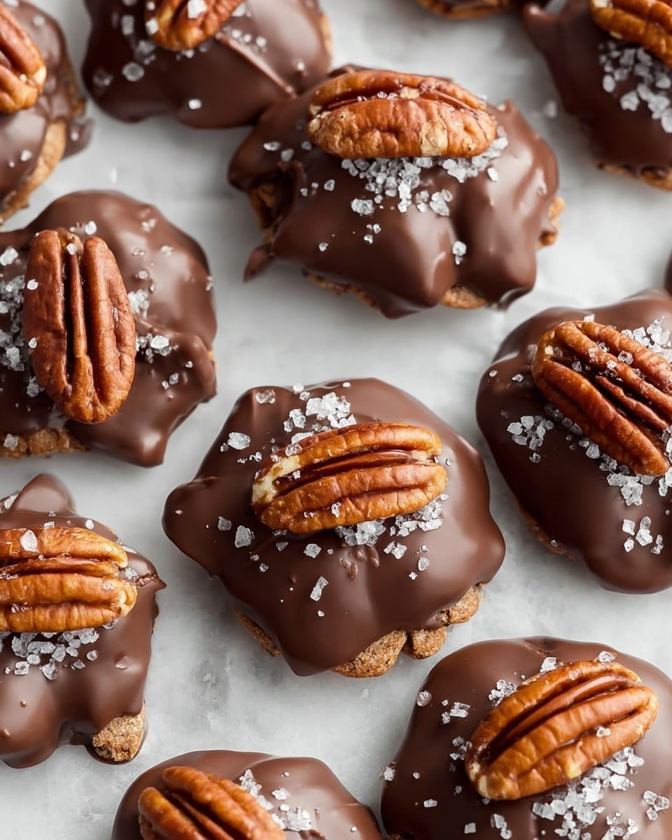 Chocolate Pecan Turtle Clusters Recipe