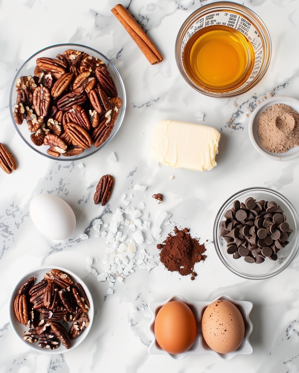 Single serving of a chocolate-covered cookie stack presented on a white plate, close-up shot revealing the layers of crunchy cookies enrobed in smooth, glossy dark chocolate, topped with a whole pecan and sprinkled with coarse sea salt crystals that catch the light, angled view showcasing the rich texture contrast between the creamy chocolate coating and the crisp cookie layers beneath, set against a white marble background under natural lighting, styled as an elegant individual portion like a food blog feature, photo taken with an iphone --ar 4:5 --v 7