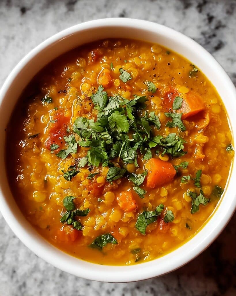 Easy Sweet Potato and Red Lentil Soup That Warms Your Soul Recipe