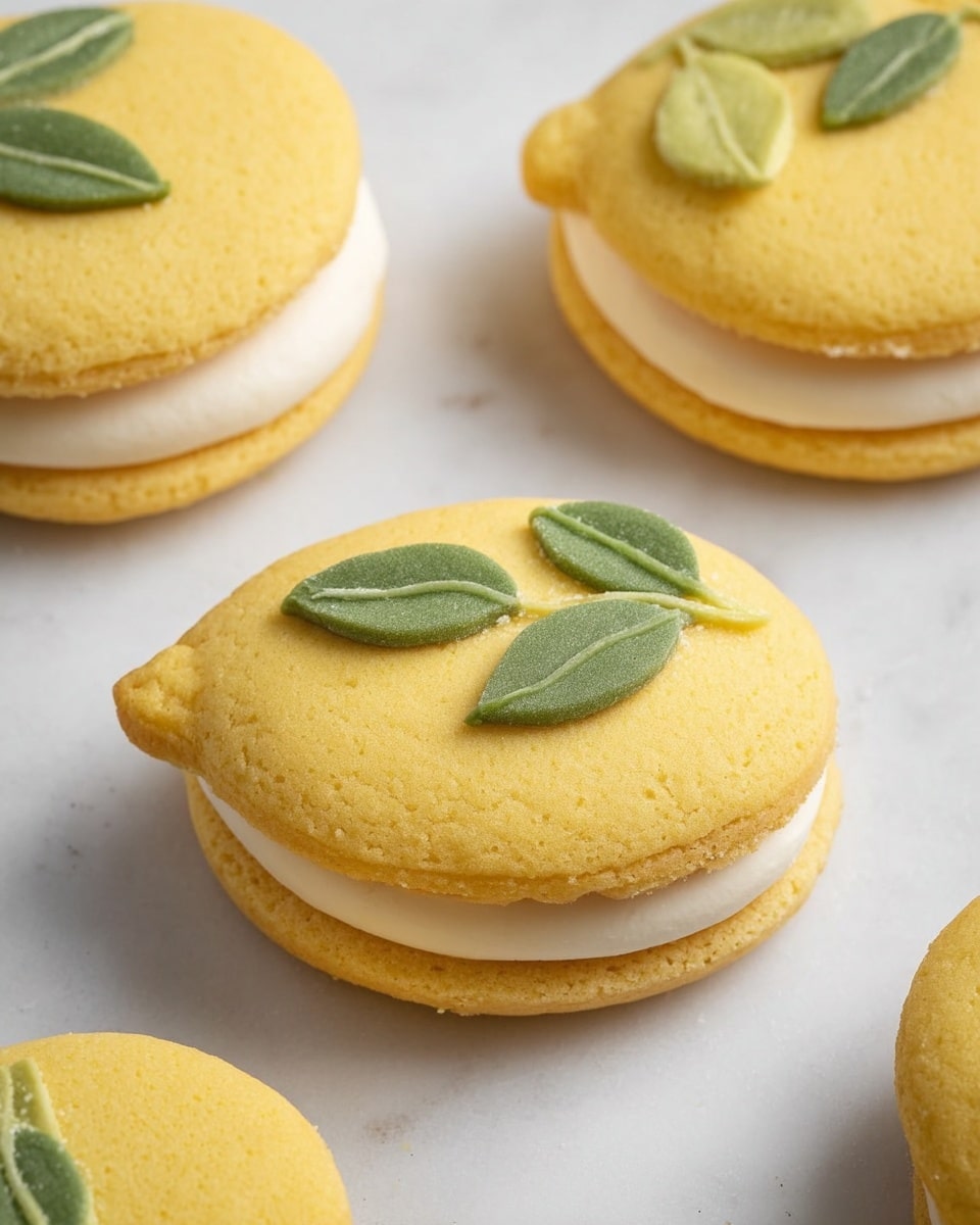 Lemon Sandwich Cookies with Lemon Curd (Vegan & Gluten-Free) Recipe