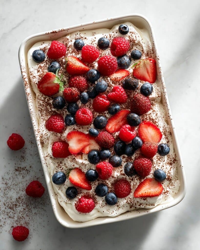 Vegan Tres Leches Cake with Fresh Berries and Coconut Whipping Cream Recipe