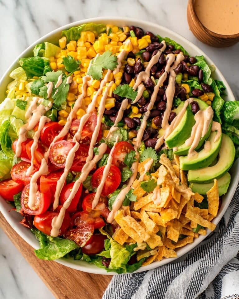 Southwest Salad with Chipotle Ranch Recipe