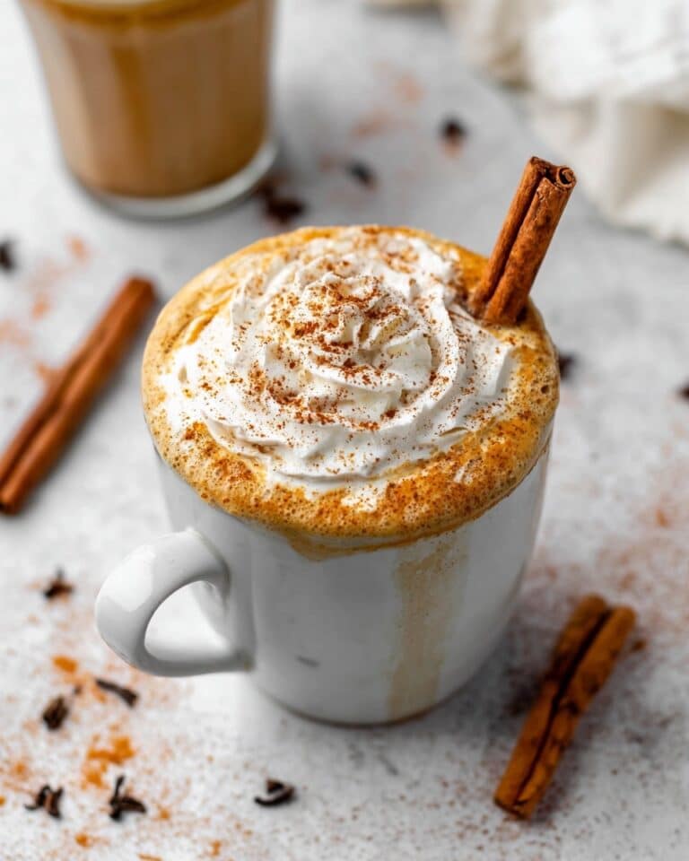Homemade Pumpkin Spice Latte Recipe
