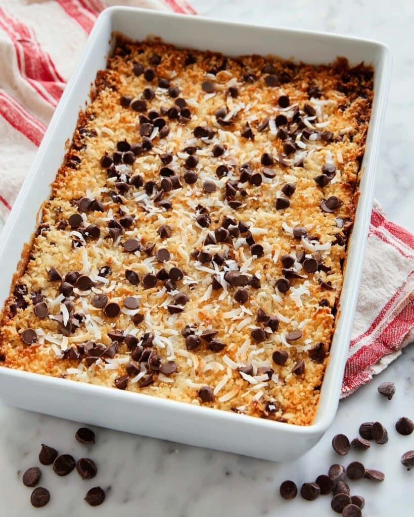 Chocolate Coconut Bars Recipe