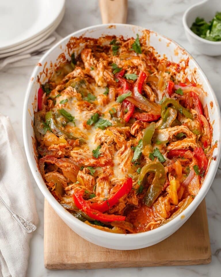 Chicken Fajita Casserole Recipe
