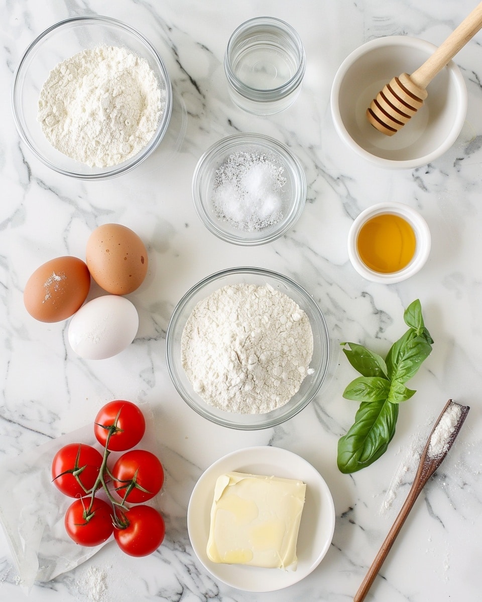 Single white plate featuring one triangular slice of vegan pepperoni pizza with a golden, slightly thick crust, vibrant red tomato sauce peeking beneath a crumbly, textured vegan cheese layer, topped with several small, glossy pepperoni slices and fresh green basil leaves, angled close-up to reveal the airy dough interior and the layered toppings, resting on a white marble surface with natural lighting, styled like a food blog shot, photo taken with an iphone --ar 4:5 --v 7
