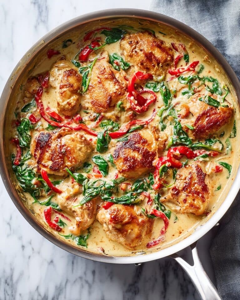 Creamy Tuscan Chicken (Paleo, Whole30, Keto) Recipe