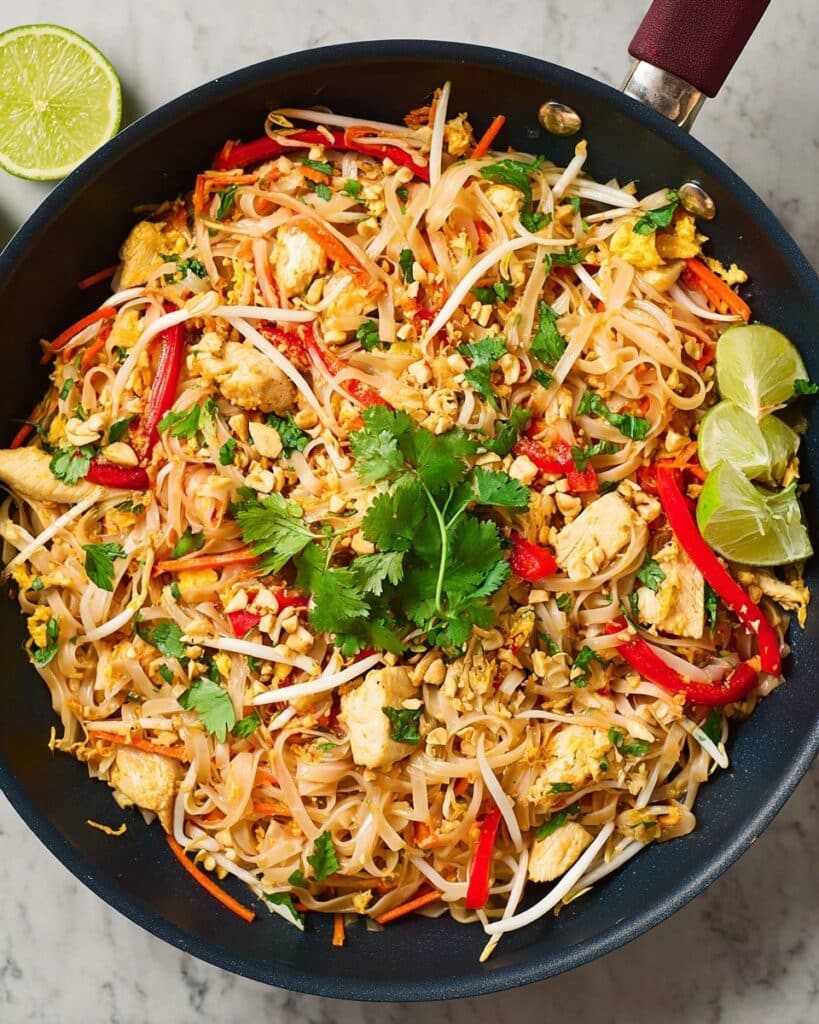 Easy Chicken Pad Thai Recipe