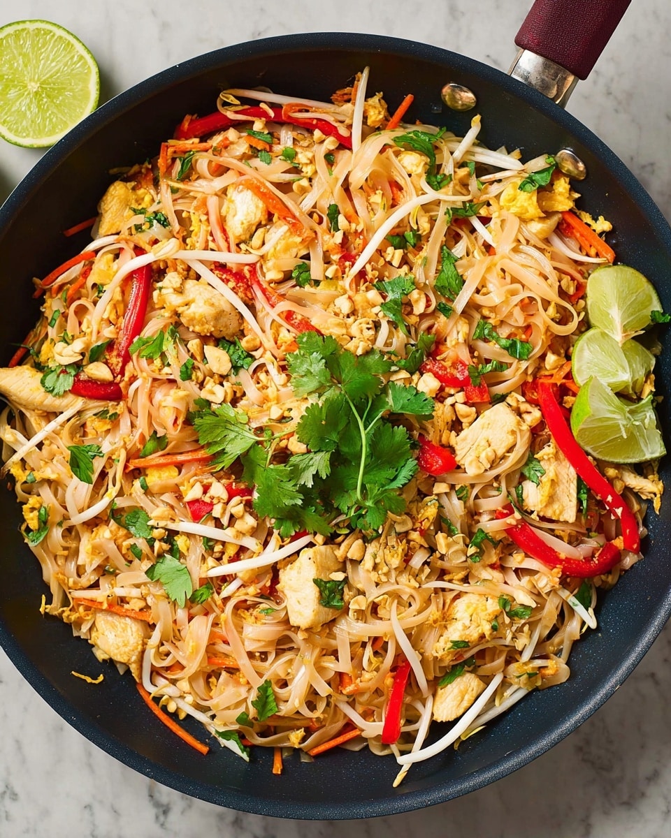 Easy Chicken Pad Thai Recipe