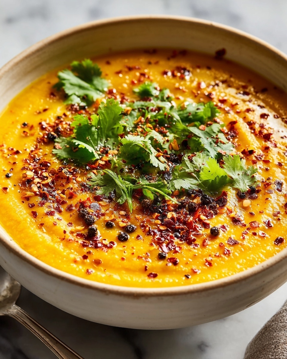 The Golden Glow Warming Antiinflammatory Red Lentil Soup Recipe