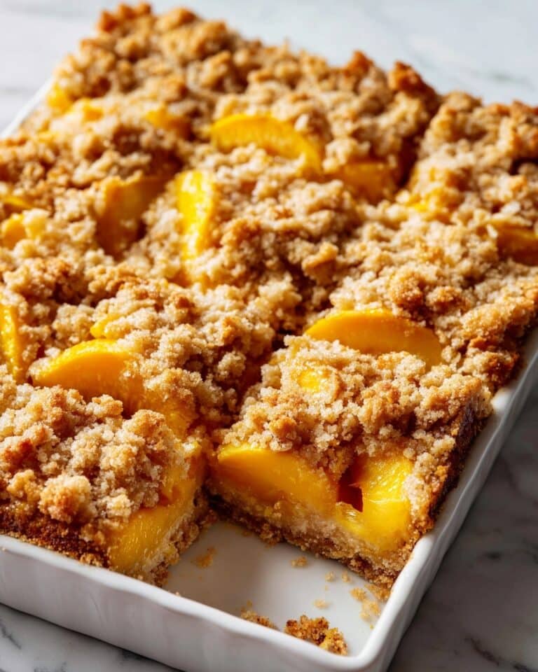 Mango Oatmeal Crumble Bars Recipe