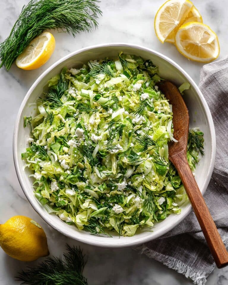 Maroulosalata (Greek Lettuce Salad) Recipe