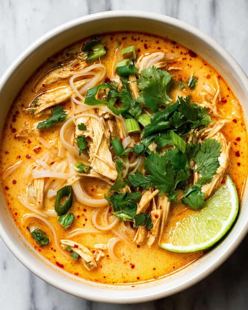 Easy Thai Chicken Curry Soup Recipe