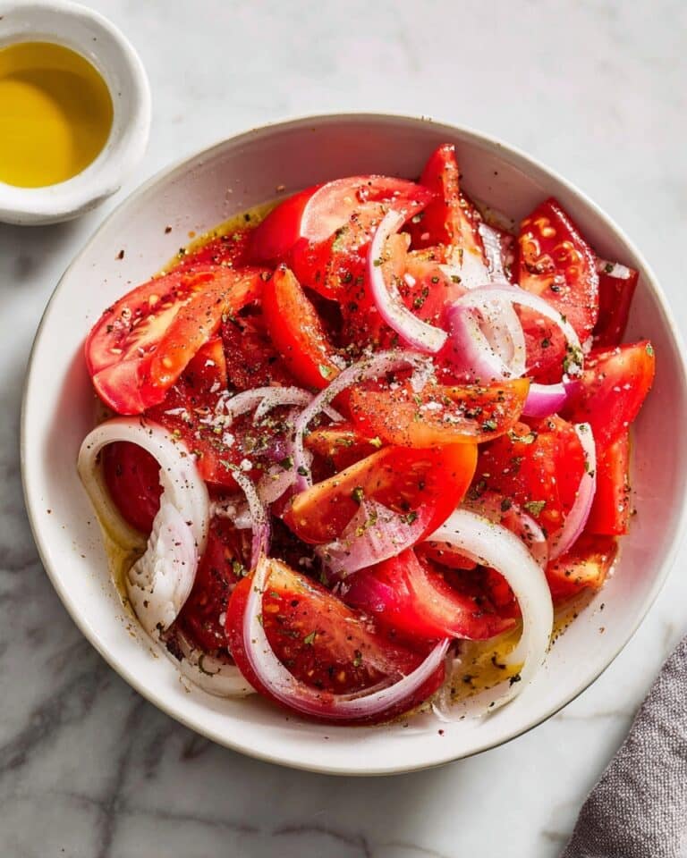 Tomato and Onion Salad (10 Minutes!) Recipe