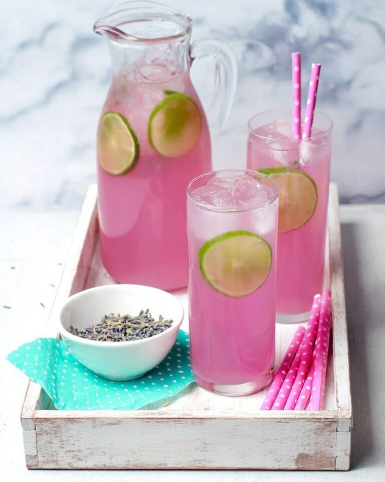 Vanilla Lavender Limeade Recipe