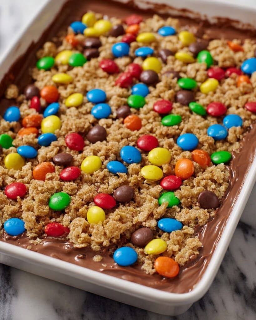 M&M Chocolate Bars Recipe