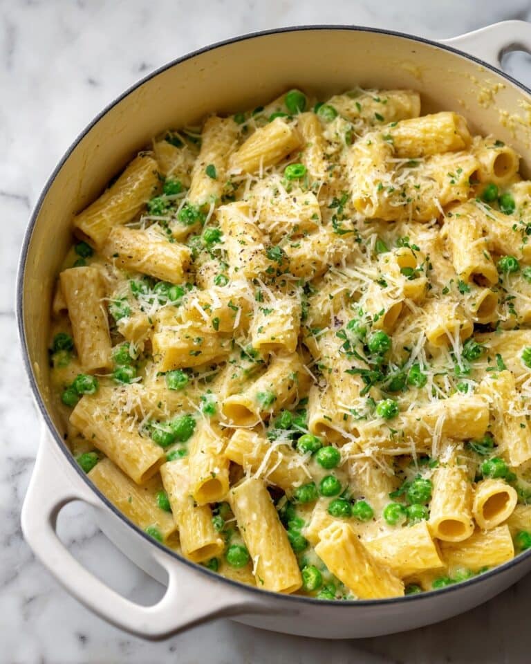 Pasta with Peas and Ricotta Recipe