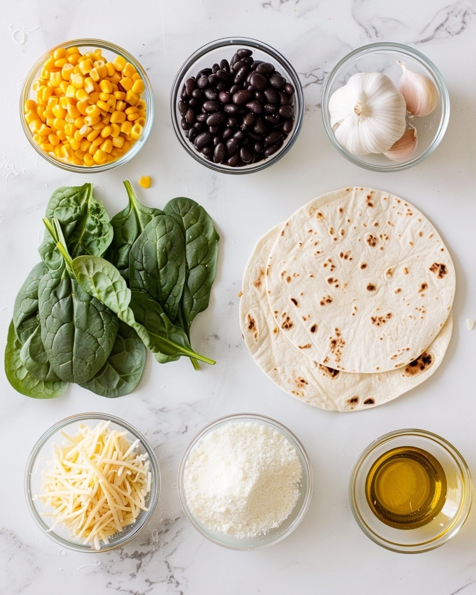 Single white plate featuring one cut tortilla wrap portion, close-up angle revealing the vibrant interior with black beans, corn, fresh greens, and diced vegetables all tightly rolled in a soft tortilla, natural lighting highlighting the textures and colors, white marble surface backdrop, styled as a ready-to-eat individual serving from a food blog, photo taken with an iphone --ar 4:5 --v 7