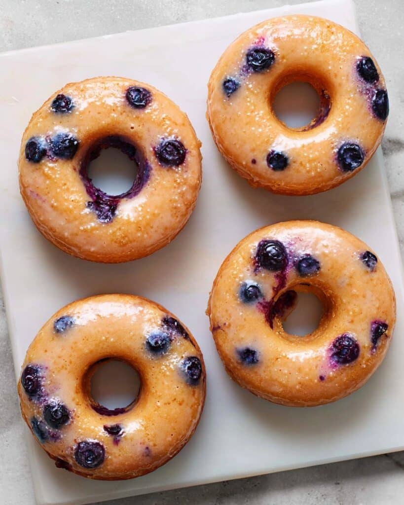 Blueberry Baked Donuts Recipe