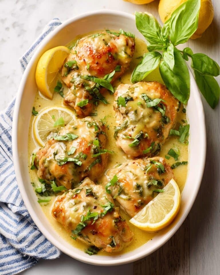 Lemon Basil Chicken Recipe