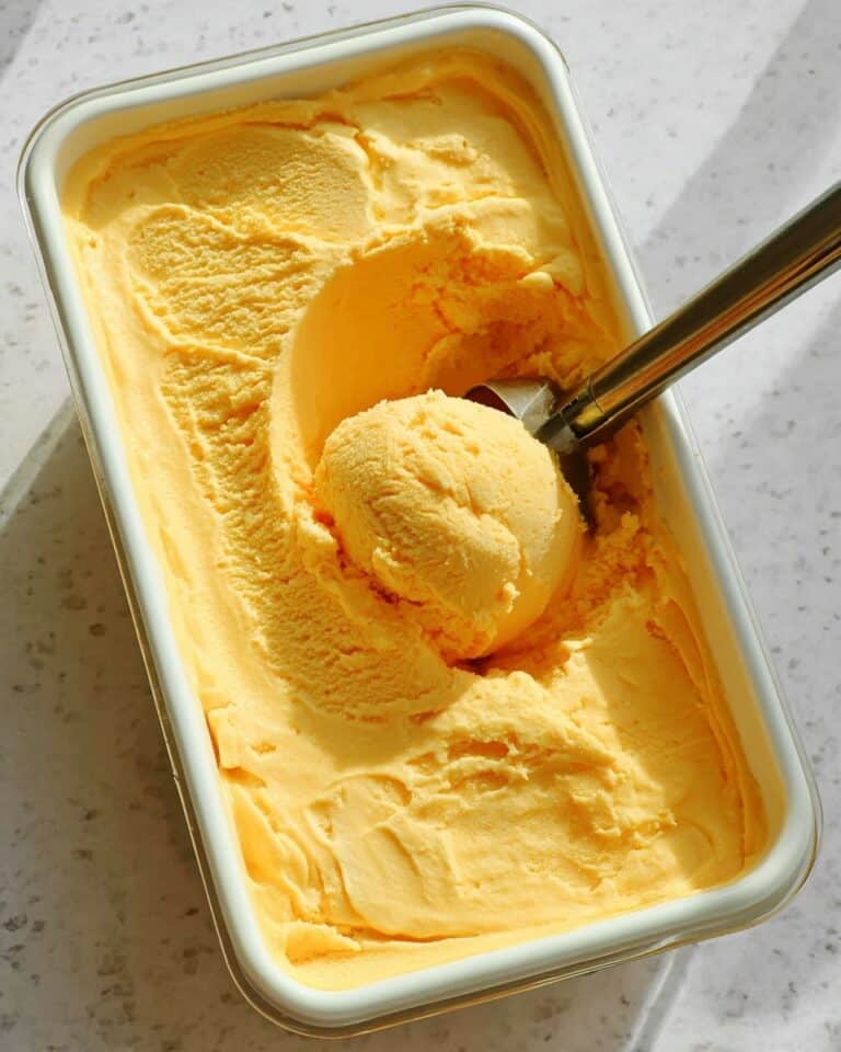 Easy Orange Sherbert Recipe