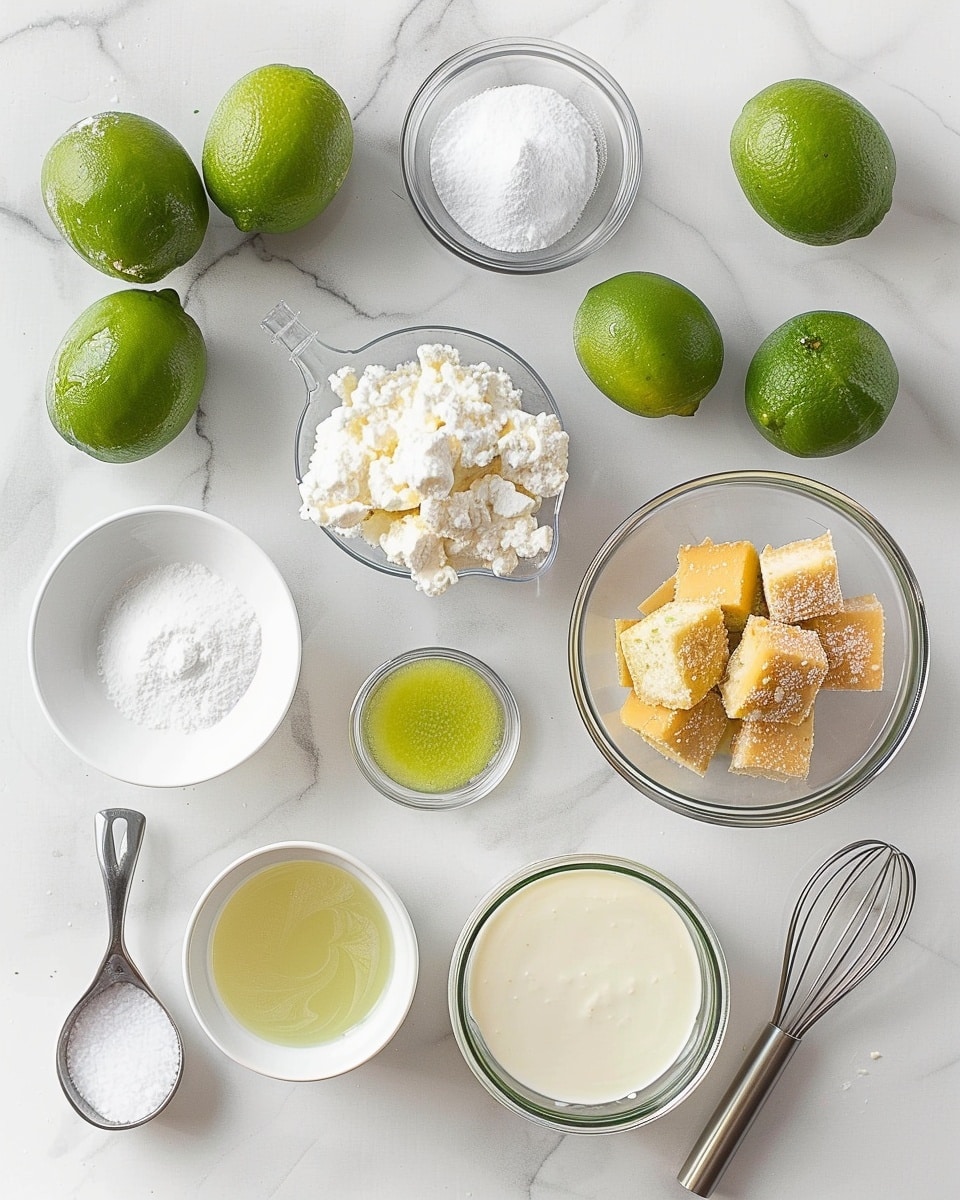 Single white plate showcasing a generous slice of layered lemon-lime dessert cake, close-up angle highlighting the moist, spongy yellow cake layers separated by thick, creamy white filling with visible lime zest specks, topped with a smooth layer of whipped cream sprinkled with fresh green lime zest, placed on a white marble surface, natural lighting accentuating the soft textures and vibrant citrus garnish, styled as an individual serving from a food blog, photo taken with an iphone --ar 4:5 --v 7