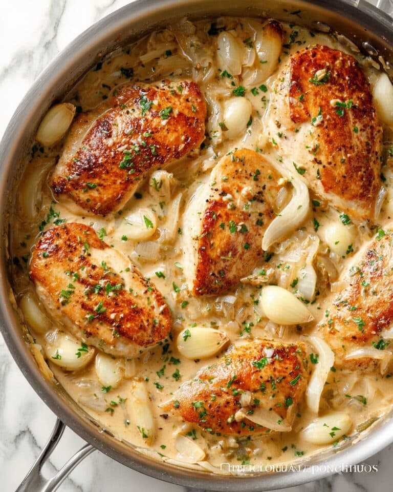 Whole30 Creamy Garlic Chicken Recipe