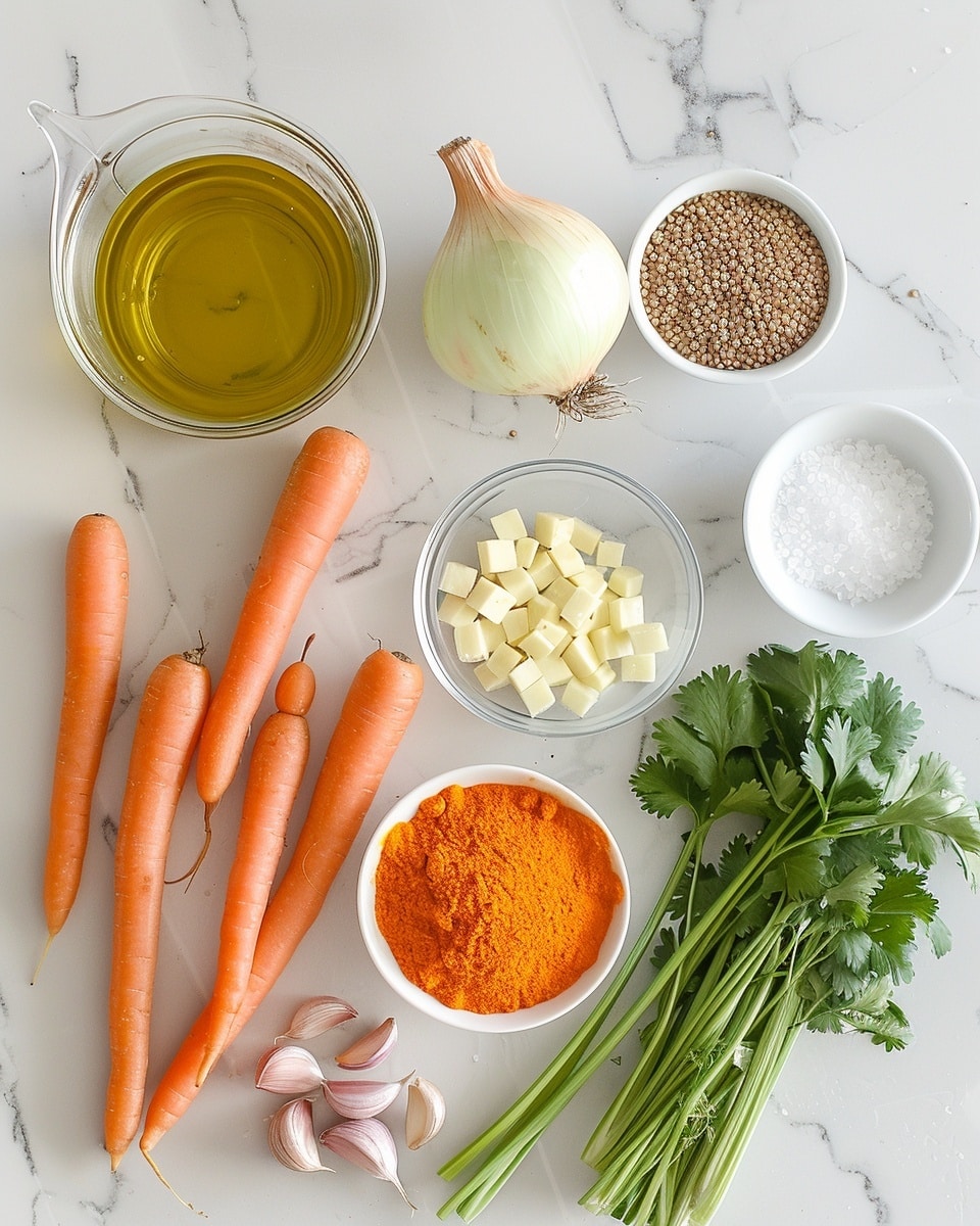 Single white bowl filled with a close-up, intimate serving of creamy red lentil soup, showcasing its rich orange texture swirled with a dollop of smooth yogurt, garnished with vibrant fresh cilantro leaves and sprinkled with toasted chili flakes and mustard seeds, steam gently rising from the bowl, placed on a white marble surface, styled as a ready-to-eat portion from a food blog, natural lighting enhancing warm tones and intricate details, photo taken with an iphone --ar 4:5 --v 7