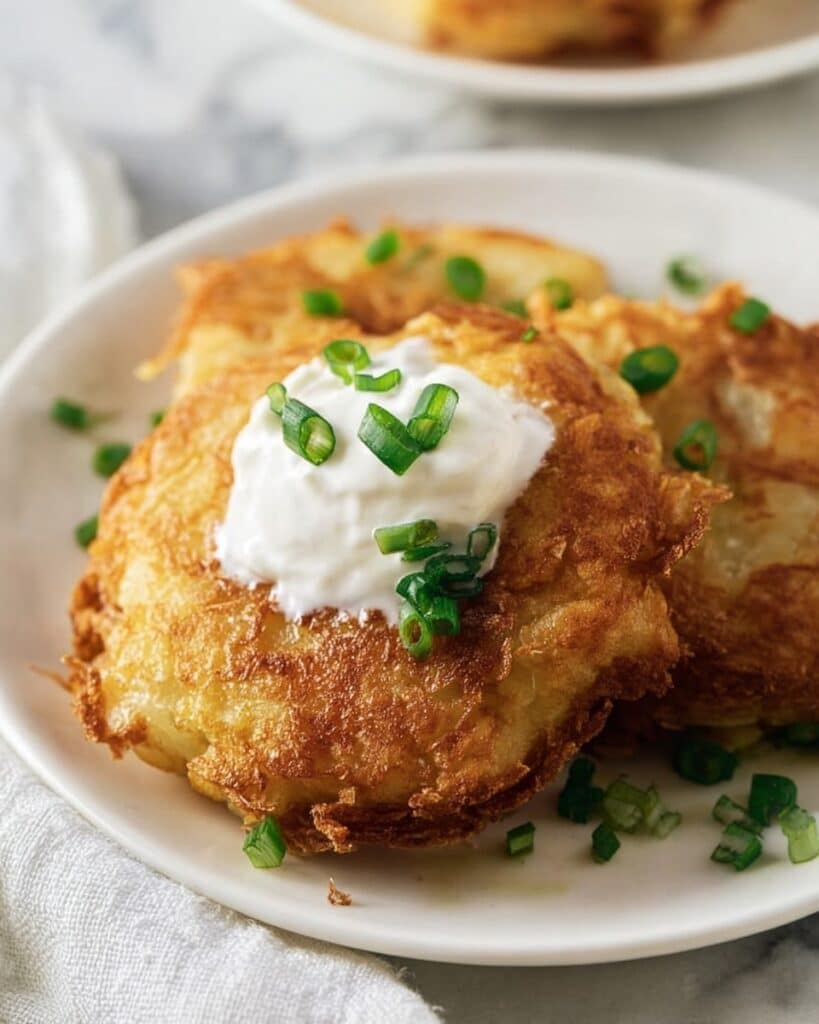 Easy Potato Fritters Recipe