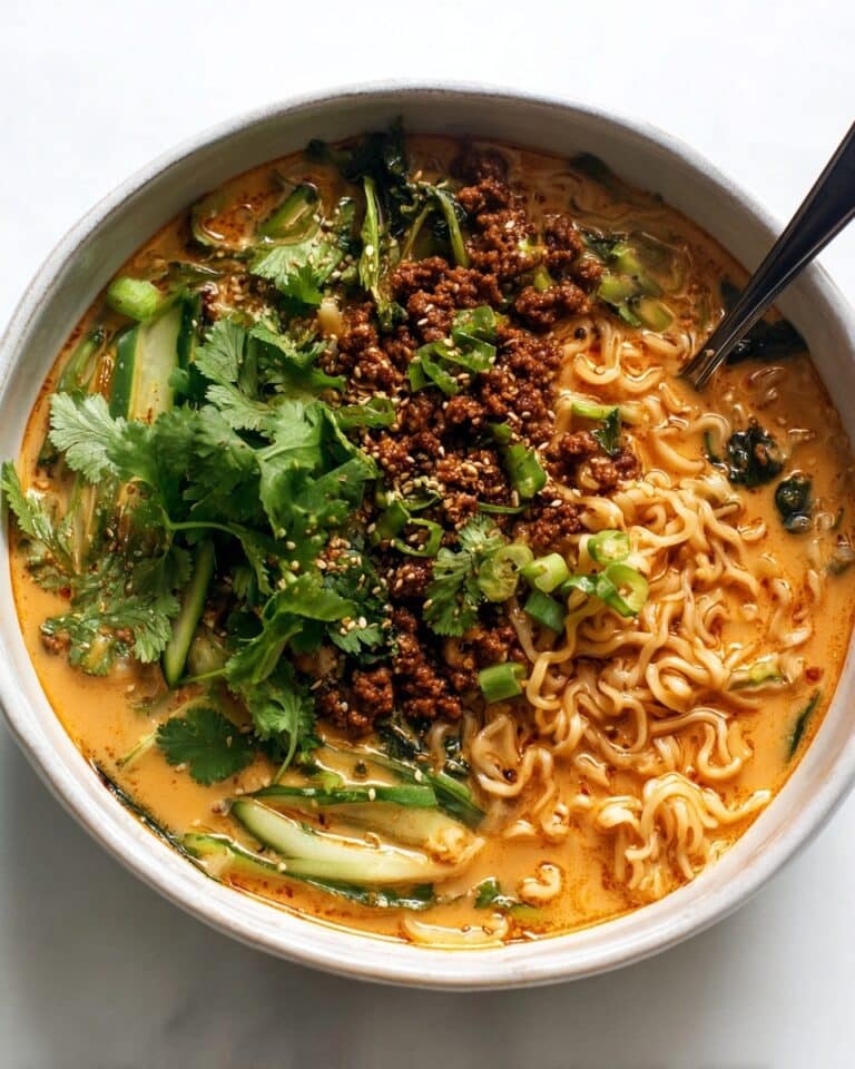 Miso Peanut Ramen Bowls Recipe