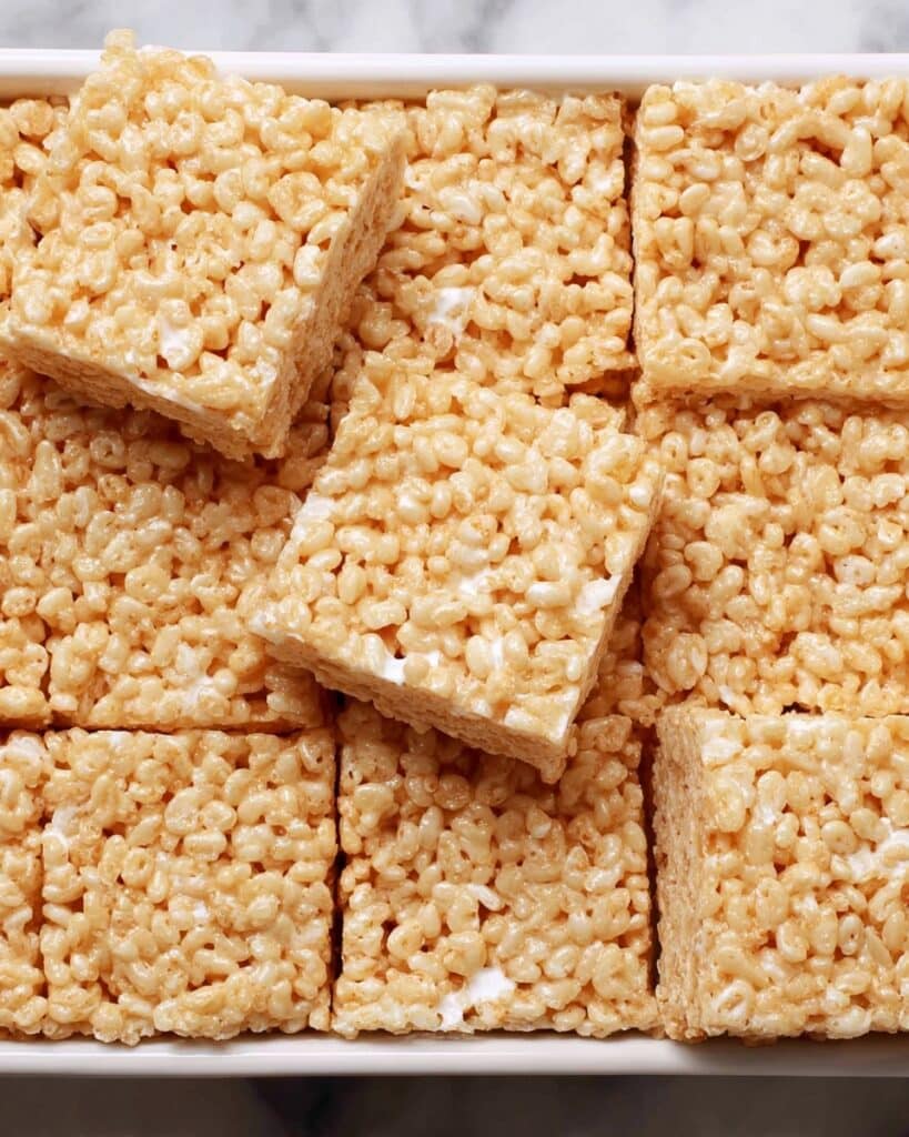 Bakery Style Giant Rice Krispie Treats Recipe