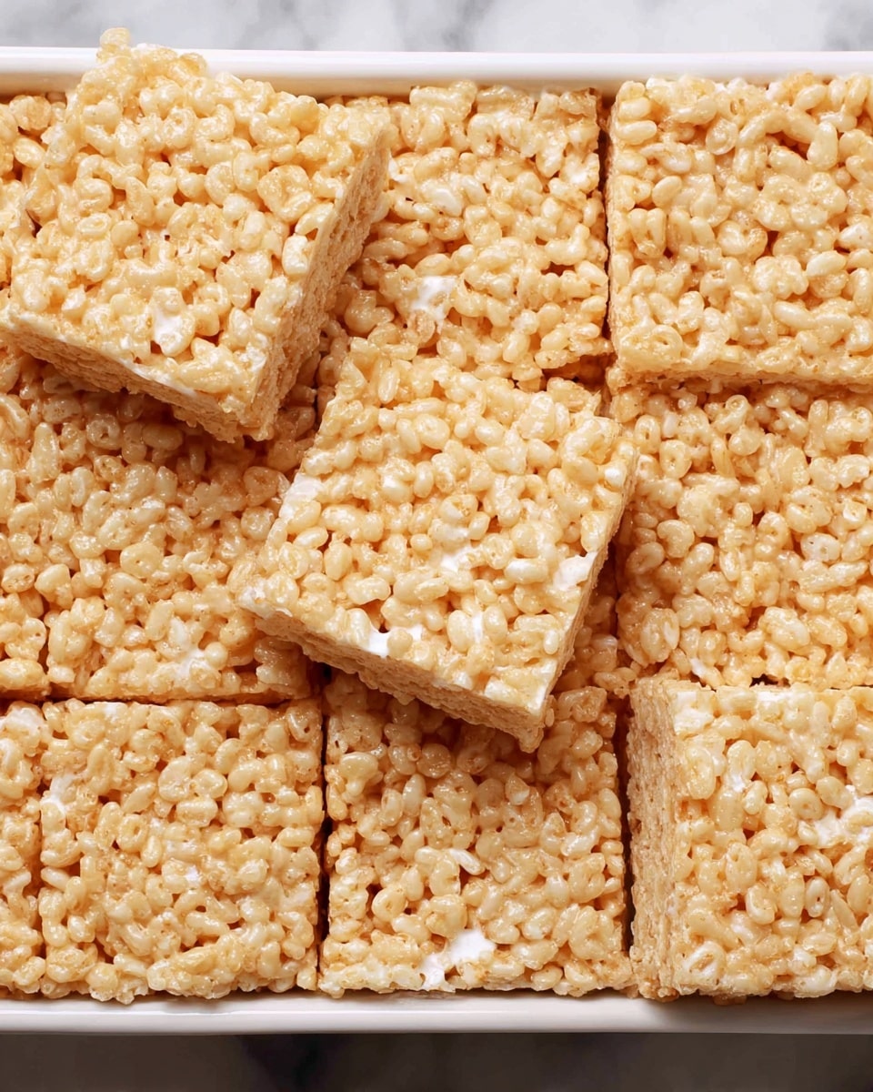Bakery Style Giant Rice Krispie Treats Recipe