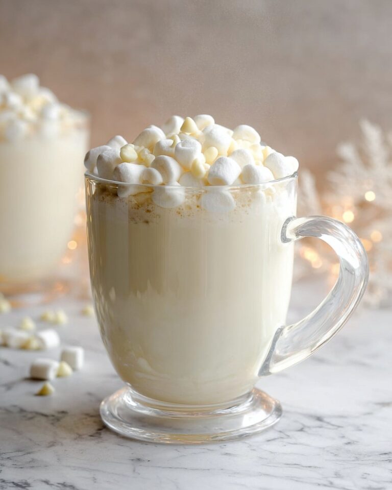 Homemade White Hot Chocolate Recipe