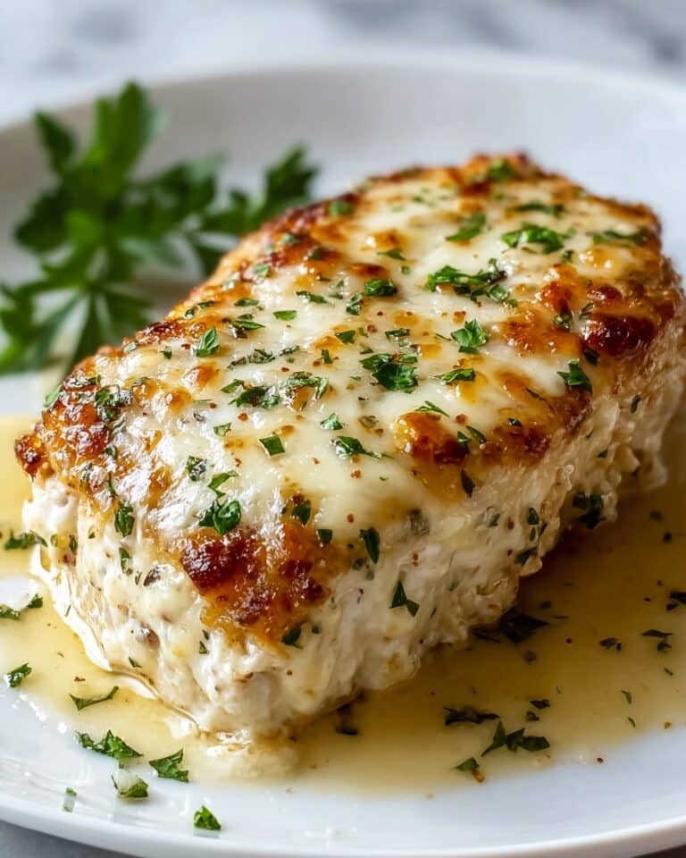Easy Garlic Parmesan Chicken Loaf Recipe