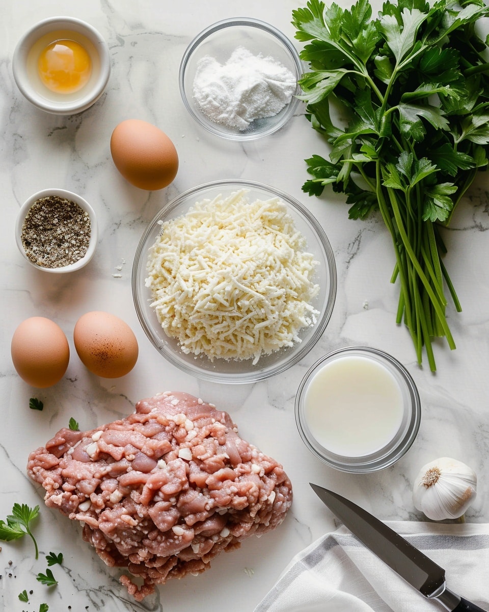 Single white plate showcasing one rectangular portion of creamy baked chicken, topped with melted, golden-browned cheese sprinkled with fresh chopped parsley, close-up angle revealing a moist, tender interior texture of the chicken beneath the cheesy crust, light drizzle of buttery sauce pooling gently around the base, placed on a white marble surface, natural lighting highlighting the rich, savory layers, intimate plated serving photo taken with an iphone --ar 4:5 --v 7