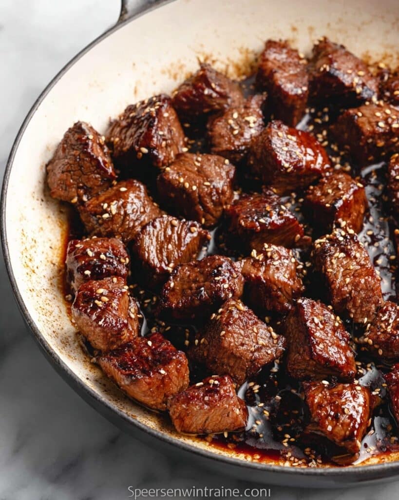 Soy Ginger Steak Bites Recipe