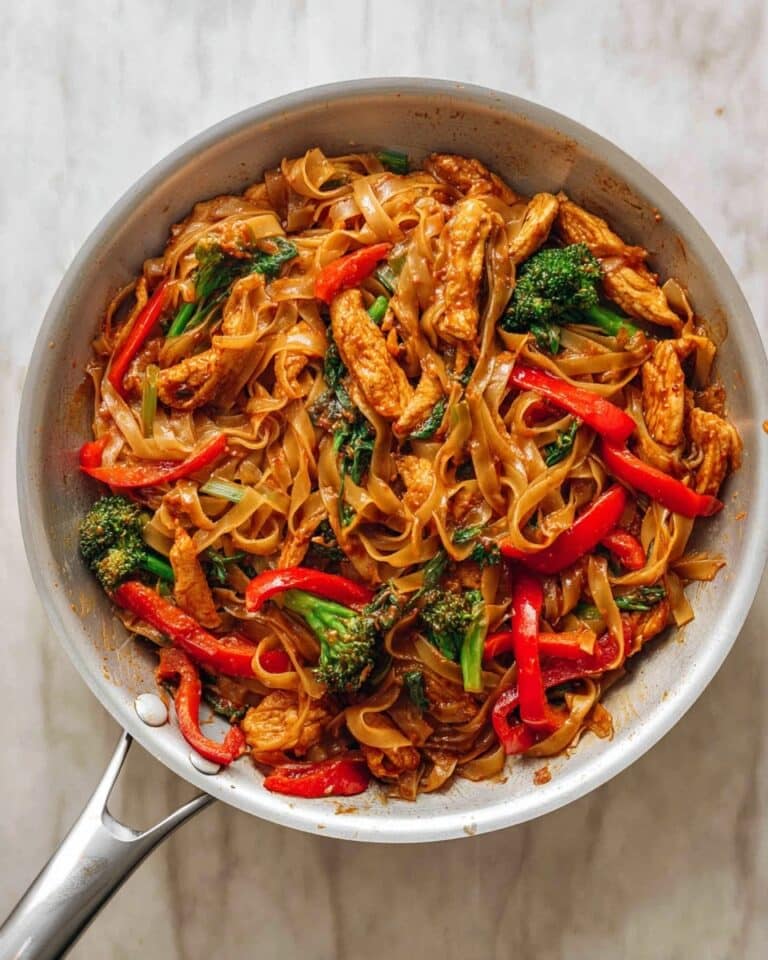 Drunken Noodles (Pad Kee Mao) Recipe