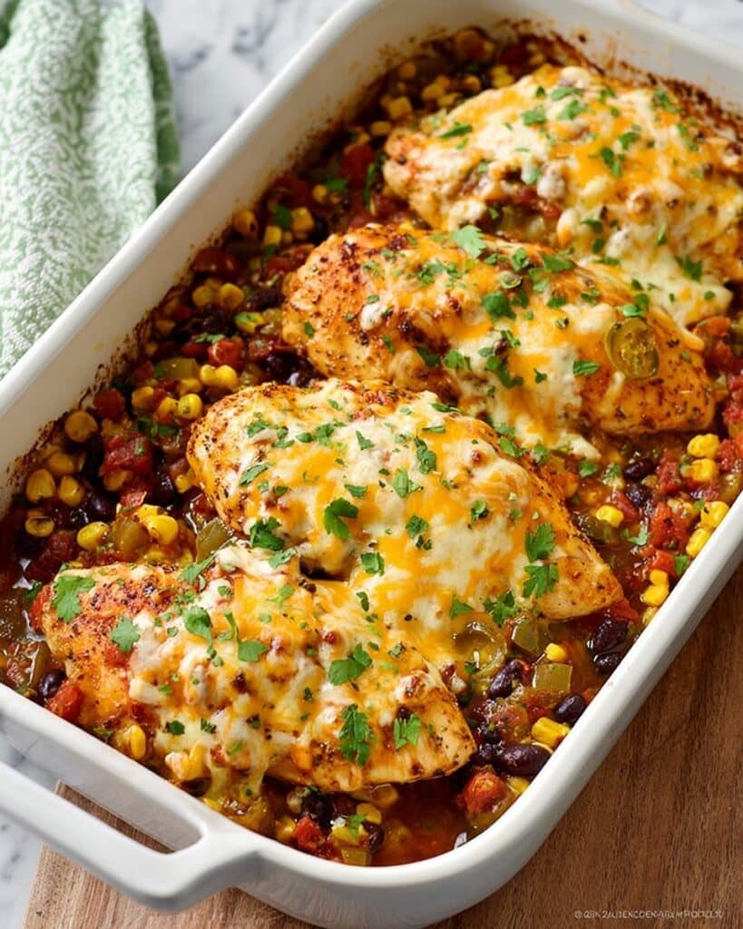 Santa Fe Baked Chicken Recipe