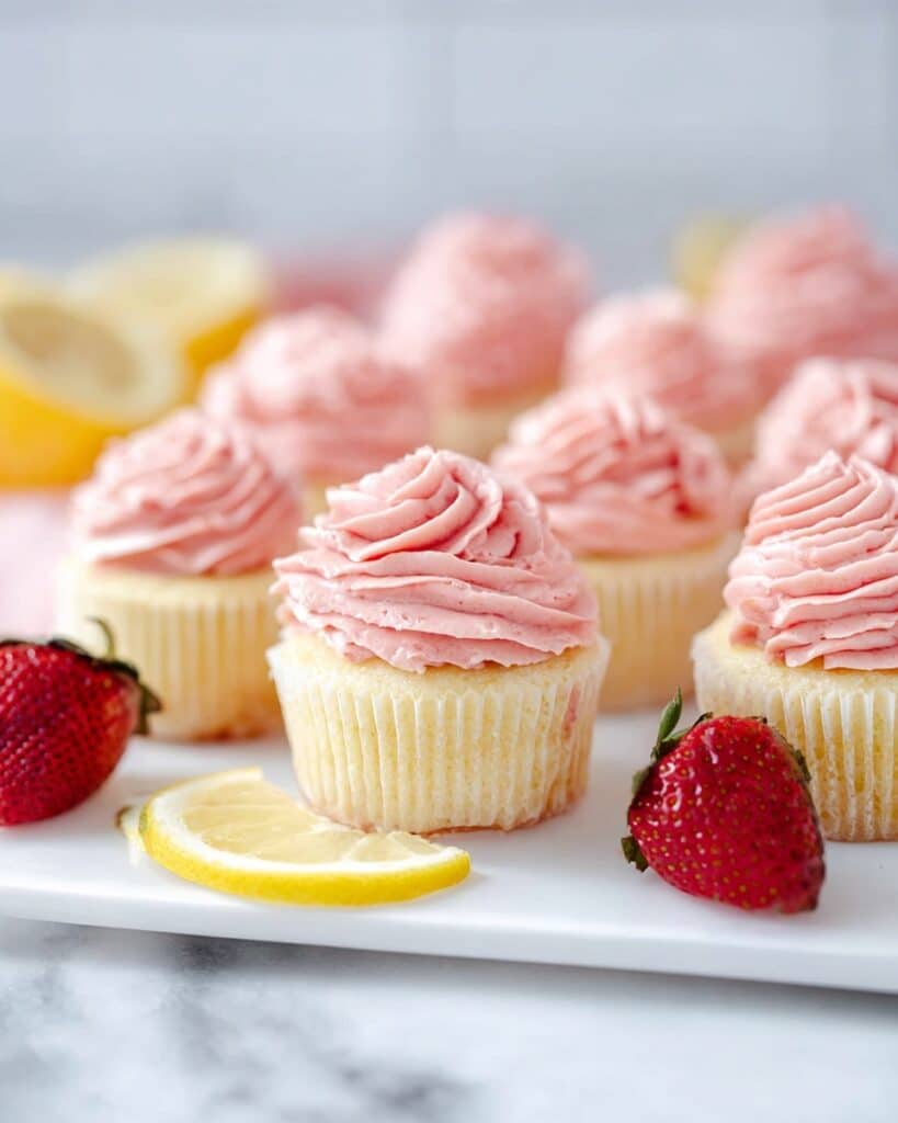 Strawberry Lemonade Cupcakes Recipe
