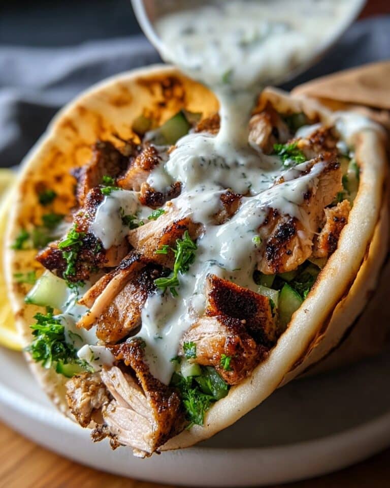 Chicken Shawarma with Garlic Sauce Recipe