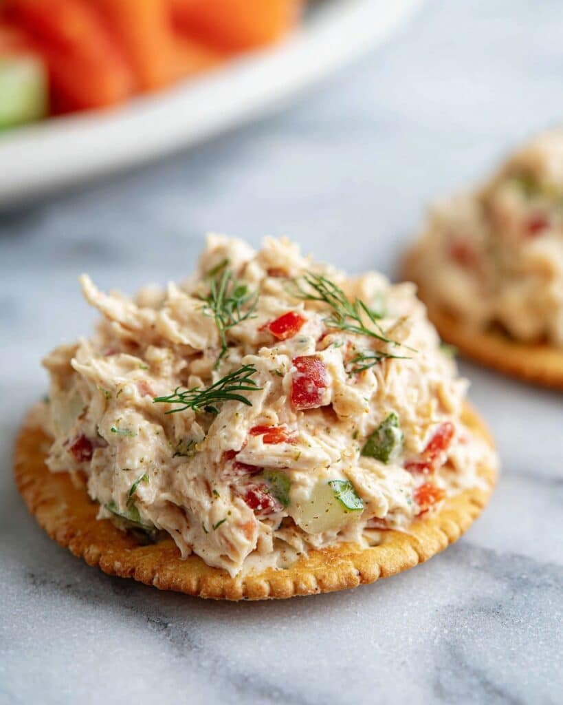 High Protein Tuna Spread (Cottage Cheese Tuna Salad) Recipe