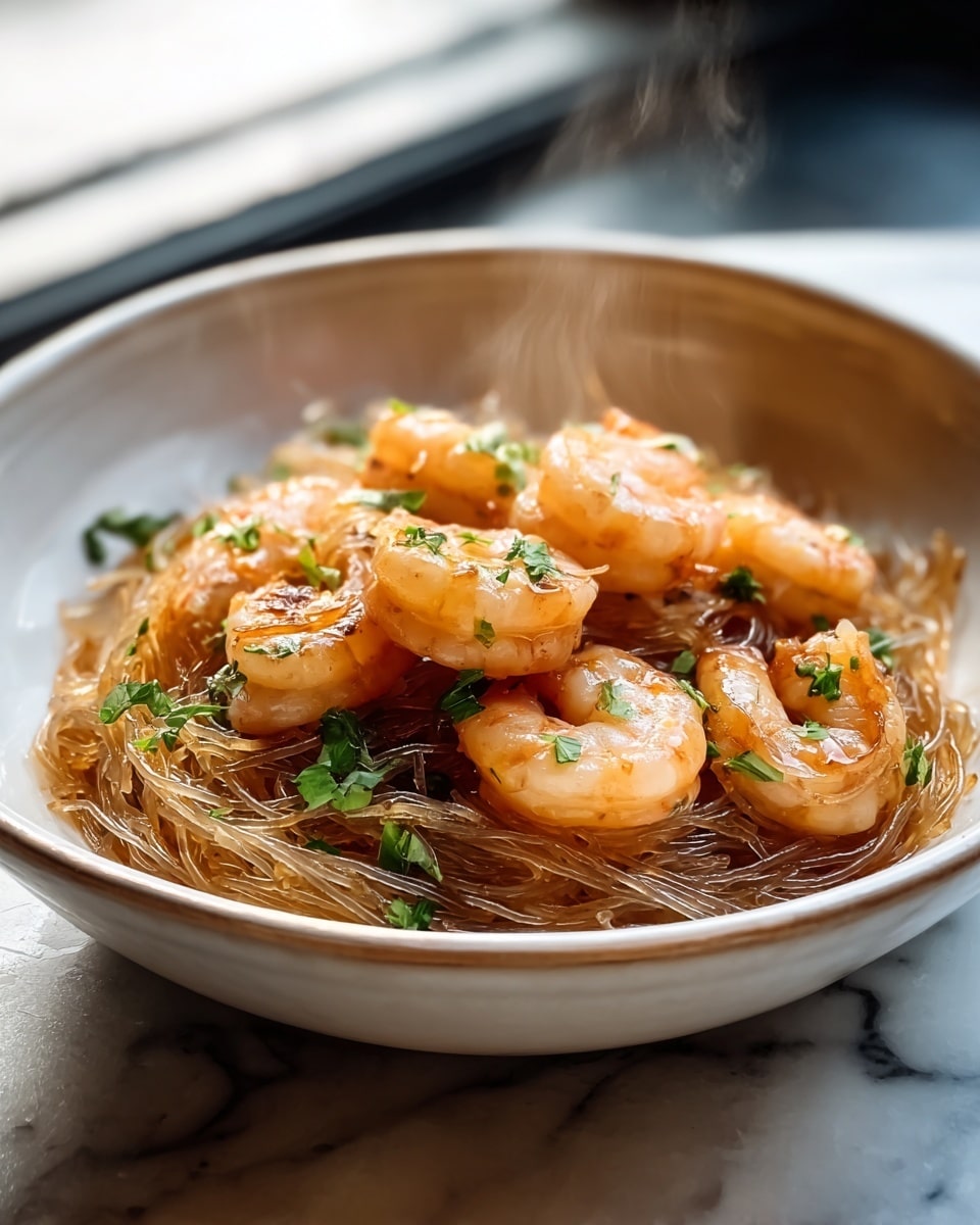Shrimp and Glass Noodles Recipe