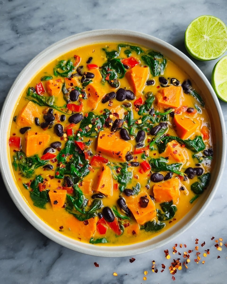 Black Bean and Sweet Potato Soup Recipe